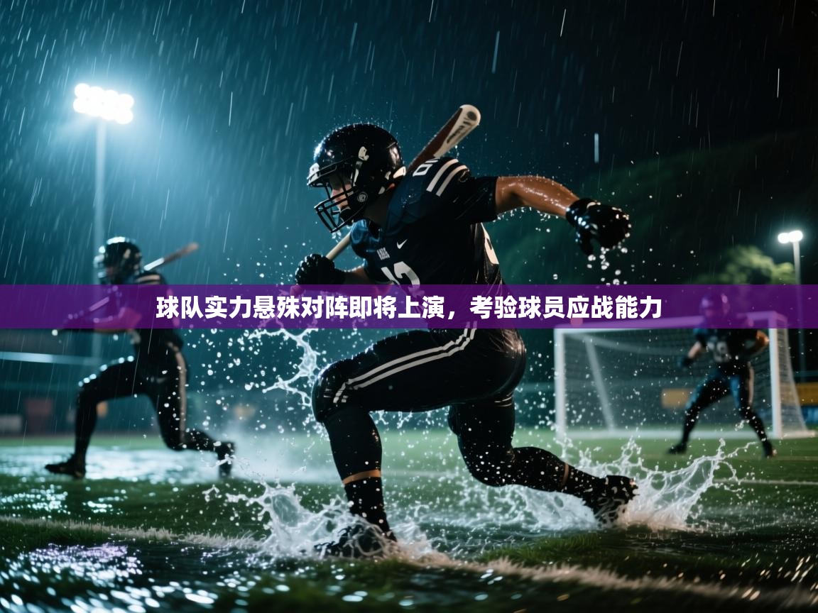 球队实力悬殊对阵即将上演，考验球员应战能力